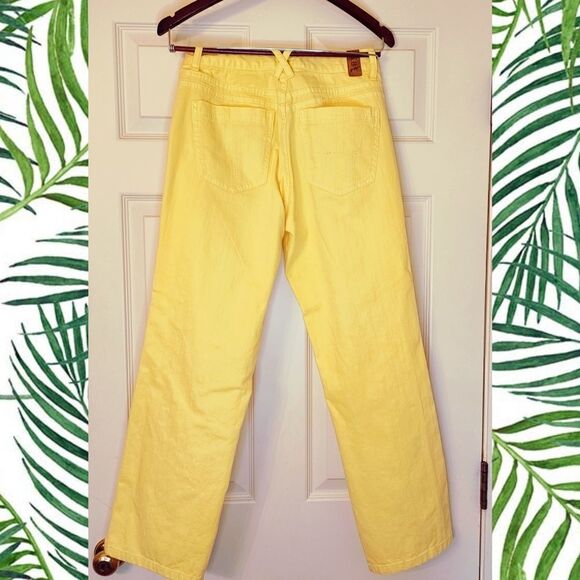 Tommy Hilfiger canary yellow jeans - Picture 2 of 13